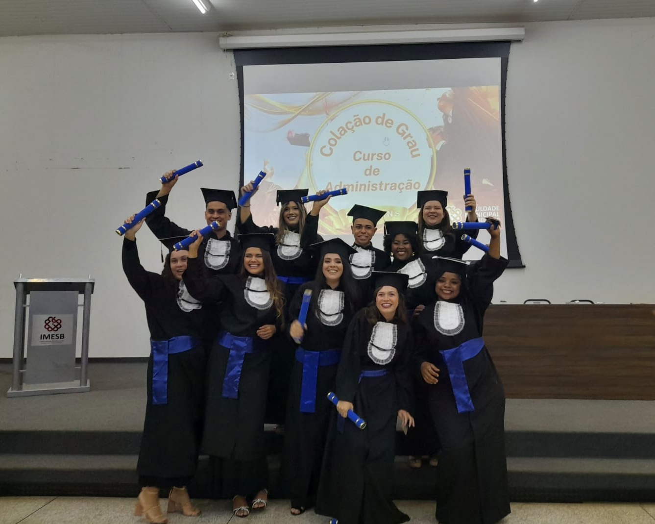 Formatura da 33ª turma de Administração